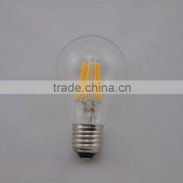 A60 E27 6W A60 4W Clear Electric Bulb 6w Led Filament Bulb photo-6
