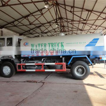 High quality low price 12000 litres sino trucks water tank