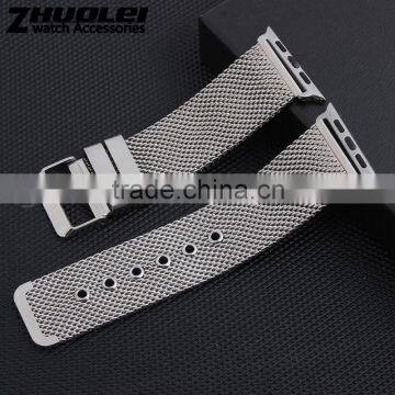 38|42mm high quality imported Milan stainless steel watch bracelet Wholesale 3PCS
