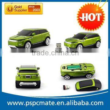 Range Rover car shape usb wireless gift mouse with mini receiver