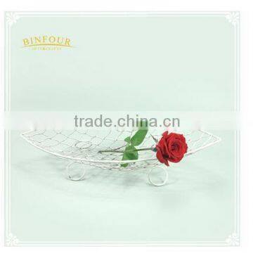 New Arrival home decoration metal fruit basket/flower basket household products