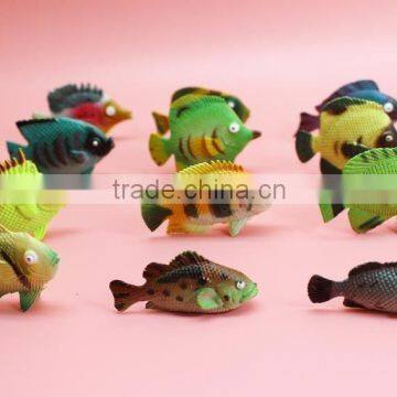 Mini Fish plastic Ocean Animal Small figure Toy Fish