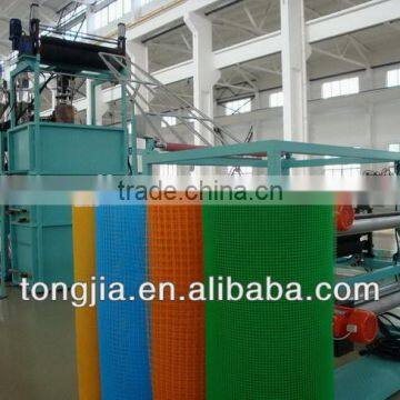 PP PE square mesh making machine