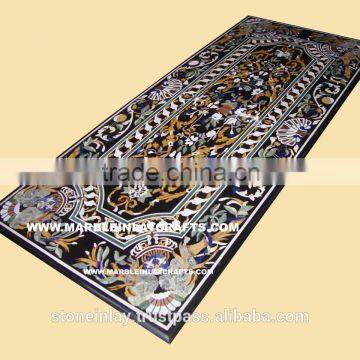 Whole Seller Stone Dining TableTop, Inlay Stone Table, Stone Table Top