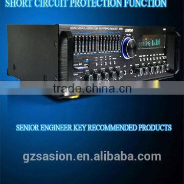 SASION tv remote control 600W 5.1 channels vhf radio amplifier booster power amplifier