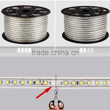 SV 220V IP65 2835Flexible Rope LED Strip WHITE Party Xmas Lamp BLUE 220V2835 156LEDS/M photo-3