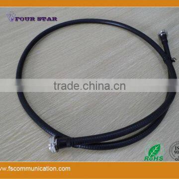 1/2'' foam feeder cable assembly 7/16 male to 7/16 male connector