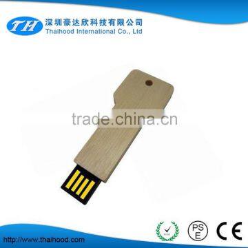 Keychain Wooden Usb Flash Drive, USB Flash Drive Key, Key Pendriver photo-4