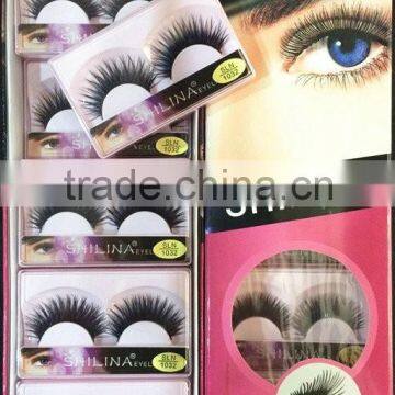 10 Pairs/box Handmade Synthetic Hair False Eyelashes Thick Long Fake Eyelashes Wholesale ZX:235