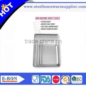 Kitchen Tool Stainless Steel Food Tray photo-3