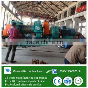 Recycled Tires Into Rubber Powder Line / Waste Tires Recycling Machine