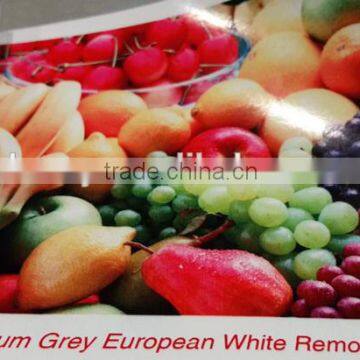 High Grade Europe-White Bubble Free Grey Adhesive Vinyl gloss surface