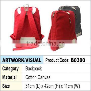 Cotton Canvas Brand Backpack