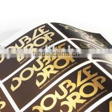 metallic gold and bronze sticker (M-A455)