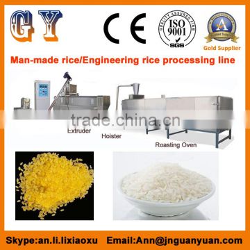 CE,ISO9001 certification best Artifical nurtrition rice machine,artifical rice processing line