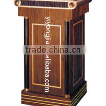 Good quality hotel wooden pulpit hotel podium