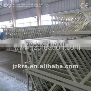 Steel structure for belt conveyor