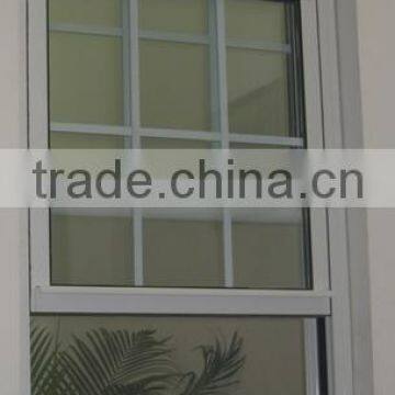 Plastic American Lifting Window Material and Horizontal Opening Pattern Pvc Double Window photo-3