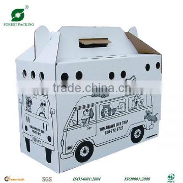 LIVE CAT CARRIER PAPER BOX