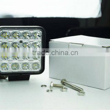 Hot sale new products of 12v waterproof IP67 4080LM C REE 48w led work light