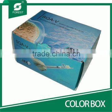 HOT SALE CUSTOM PAPERBOARD COLOR BOX FOR PACKING IN HOSPITAL photo-2