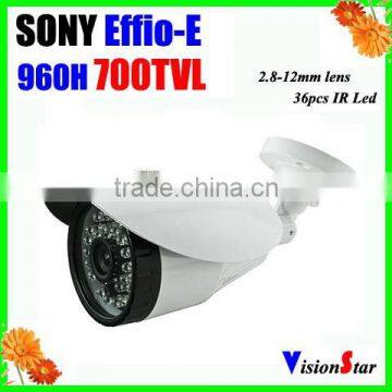 Infrared Waterproof Outdoor Security Video CCTV Camera 36LED IR 30M 700TVL SONY EFFIO-E 4140+673 Vision Star