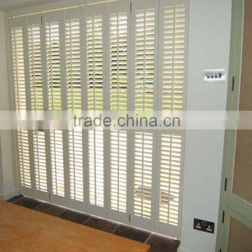 Slat Style and Horizontal Pattern Window Shutter