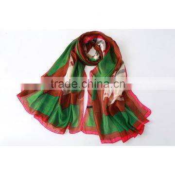 Fashion Big Size chinese silk scarf