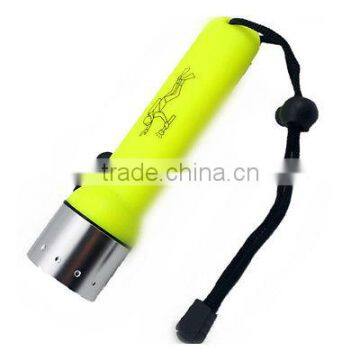 scuba diving flashlight Underwater LED diving led torch 18650 Torch Lamp Light, diving torch light