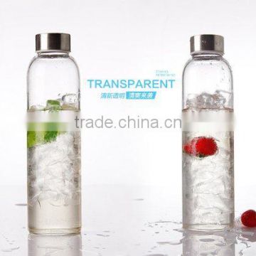 Double Walled Glass Bottle