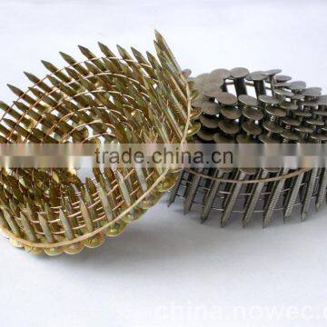 Galvanized Umbrella Smooth/twist Shank Coil Roofing Nails photo-5