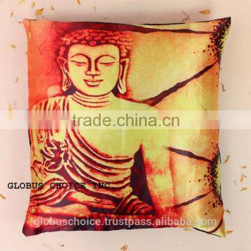 Indian Cushion cover Digital print BUDDHA Cushion Cover