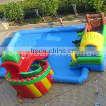 kids inflatable water park/swimming pool