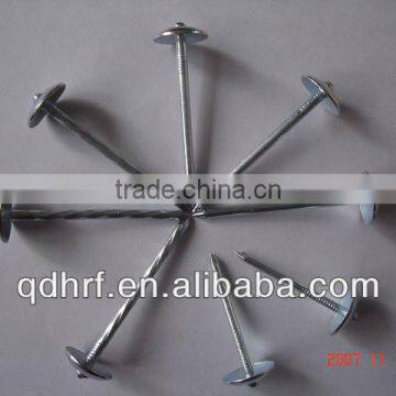 Galvanized Roofing Nails With Umbrella Head