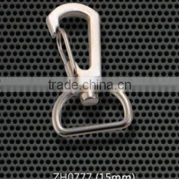 Zinc Alloy Snap Hook With Hole