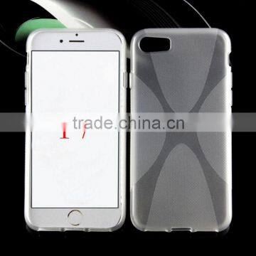 Clear Transparent Soft TPU Mobile Phone Case Cover,For Iphone 7 Case Plastic