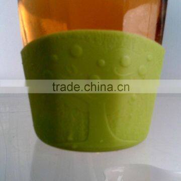 Clear Drinking Glass Tumbler With Silicone Sleeve photo-2