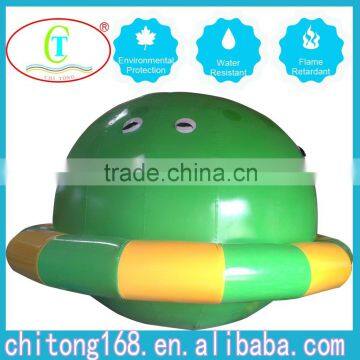 Hot Sale PVC Tarpaulin Water Game Inflatable UFO For Fun