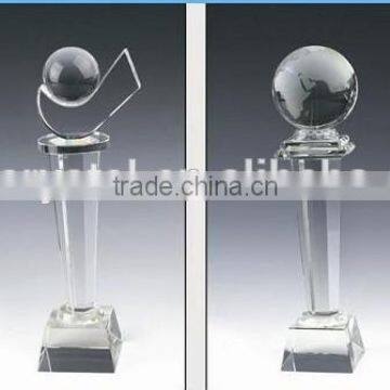 2015 New Style Exquisite Beautiful Crystal Trophy&Award