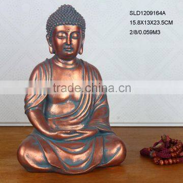 Home indoor decorative shakyamuni buddha resin statue for sale