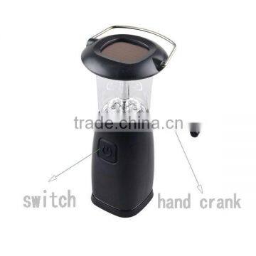 Rechargeable ABS Material Dynamo 6 LED Lantern Rechargeable Hand Crank photo-5