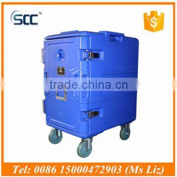 116L Cold Reefer Box, cold storage refrigerator container for transport cold with GN pans