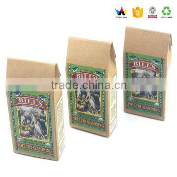 Suit special packaging kraft food box