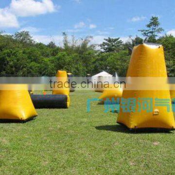 Outdoor Inflatable Painball Bunkers Shooting Target Game