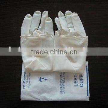 latex surgical gloves