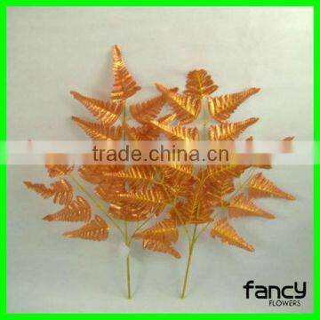 Beautiful 3 Heads 7 Branches Artificial Leaves for Sale photo-2