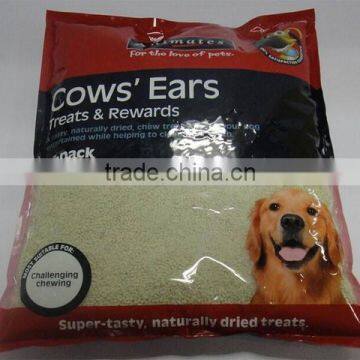 Dog food packaging bag with clear window wiht Hi-Q