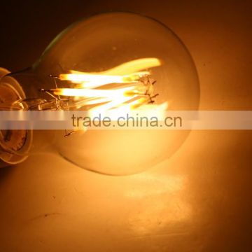 220V 2700K 550LM 6 W A 60 E27 filament led bulb 6W