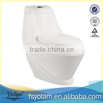 Classical style one piece p trap water closet and wc toilet