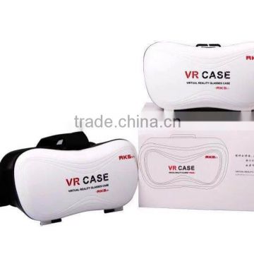 Factory Supply vr 3d glasses for smartphones with Bluetooth vr glasses virtual rea 2 High quality plastic vr 3d glasses